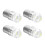 4Pcs 12V Motorcycle Turn Signal Light Bulb 5