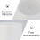 2Pcs Ceramic Egg Cup Tray White 9