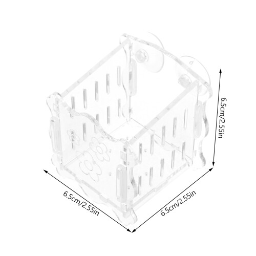Fish Tank Aquarium Planter Transparent Planting Cup Convenient 1