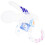 1 Set Acrylic Horseshoe Zero Purse Stencil And Cutting Template Kit 11