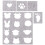 5Pcs Wool Felting Molds Diy Needle Felting Templates Tools 5