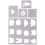 5Pcs Wool Felting Molds Diy Needle Felting Templates Tools 1