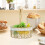 Kitchen Storage Basket Metal Wire With Handle 8