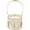 Kitchen Storage Basket Metal Wire With Handle 6