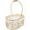 Kitchen Storage Basket Metal Wire With Handle 5