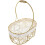 Kitchen Storage Basket Metal Wire With Handle 1