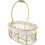 Kitchen Storage Basket Metal Wire With Handle 11