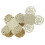 100Pcs Paper Truffle Wrappers Hollow Candy Packaging Cups 9