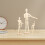 3Pcs Solid Wood Jointed Puppet Ornaments Blank For Diy Sketching 9
