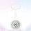 Lcd Digital Electric Nurse Pocket Watch White 2