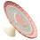 Ceramic Heart Pattern Plate For Valentine's Day Dessert Fruit Cake Use 6