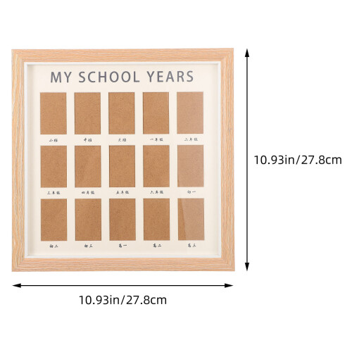 School Years Picture Days Collage Frame Photo Display Holder 1