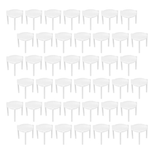 100Pcs Plastic Pizza Stands Tripod Stack For Takeaway 2