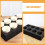 5Pcs Drinks Carrier 8 Holes Portable Tray For Coffee Tea Soda 8