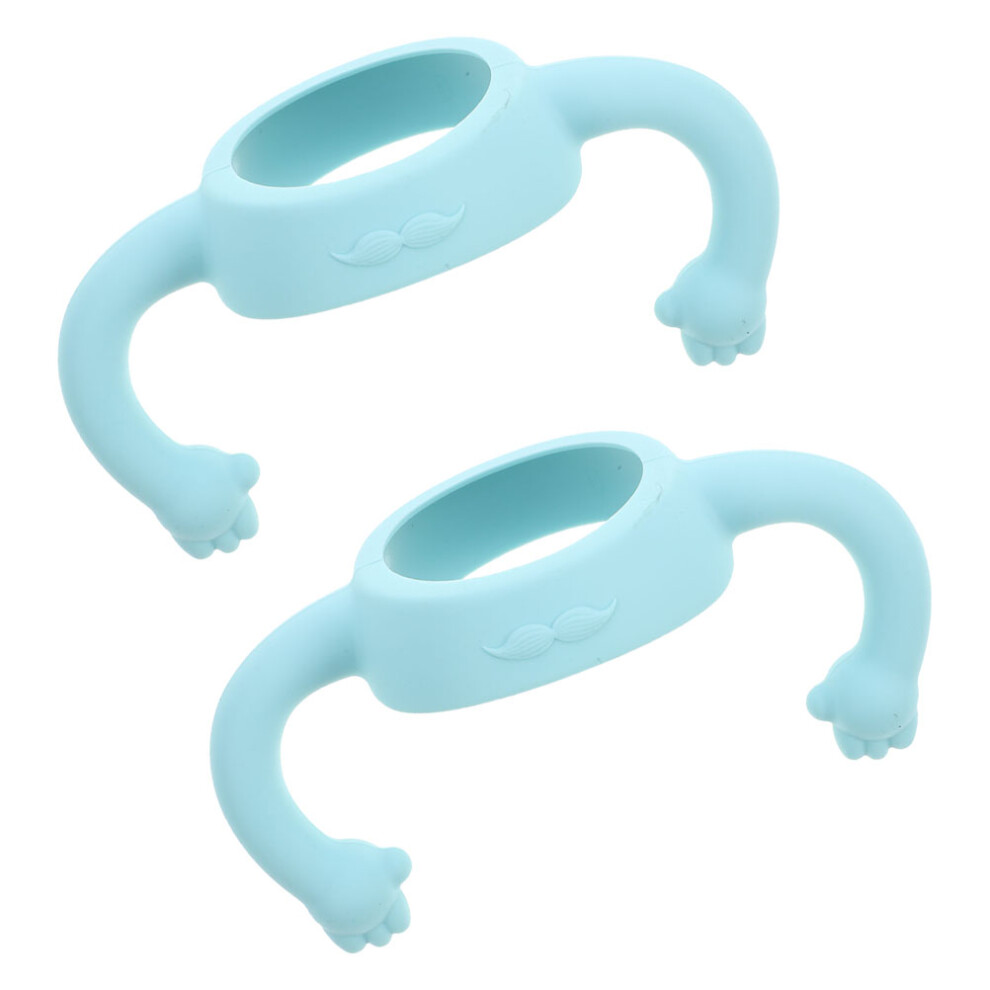 2Pcs Silicone Baby Bottle Handles For Infant Feeding Bottles Ohphcall