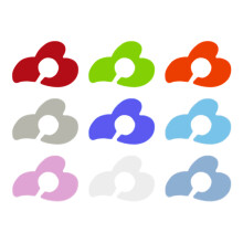 24Pcs Cloud Shape Silicone Wine Glass Markers