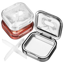 3 Pcs Portable Retainer Case Holder For Dentures And Retainers