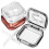 3 Pcs Portable Retainer Case Holder For Dentures And Retainers 1