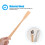 1Pc Practical Long Handle Shoehorn With Tie Rope 8