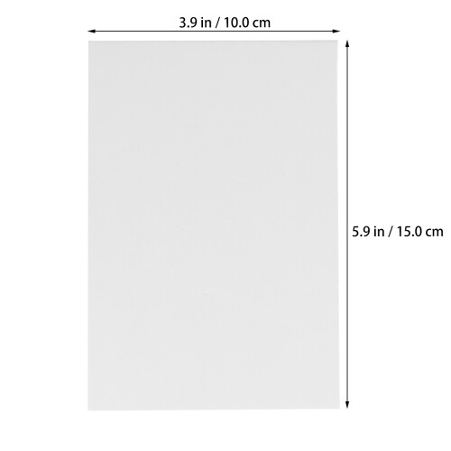 100Pcs Kraft Handmade Blank Greeting Cards DIY Graffiti Postcards 1
