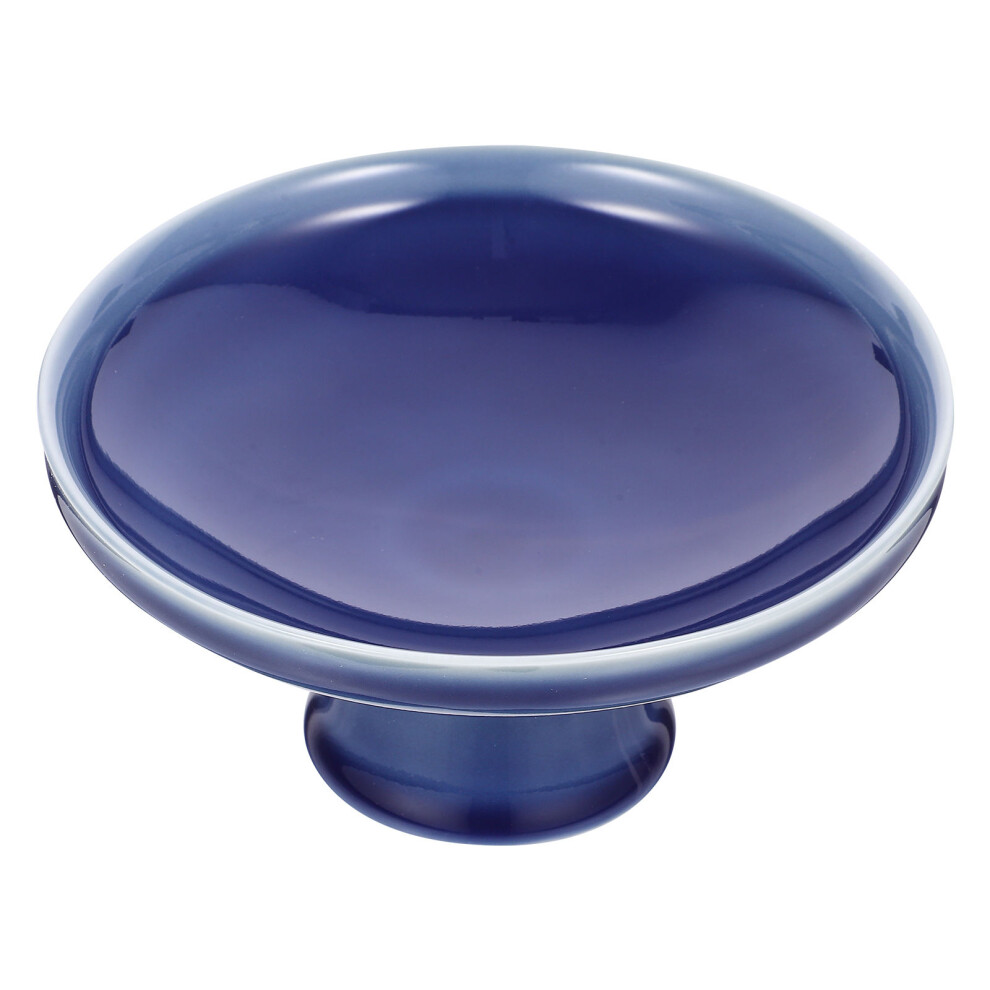 Ceramic Footed Fruit Serving Tray High Base Dessert Plate-image-OPC-PKW6B9V-NEW