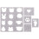 5Pcs Wool Felting Molds Diy Needle Felting Templates Tools 3