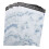 25Pcs Waterproof Pe Packing Bags White Maple Leaf Pattern Secure Seal 1