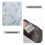 25Pcs Waterproof Pe Packing Bags White Maple Leaf Pattern Secure Seal 8