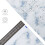 25Pcs Waterproof Pe Packing Bags White Maple Leaf Pattern Secure Seal 10