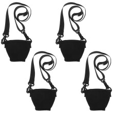 4 Sets Adjustable Wine Glass Lanyards With Insulated Neoprene Sleeves