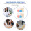 Light Pad Switch Cover Diamond Drawing LED Board Protective Cover 8