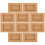 10Pcs Kraft Paper Envelop Storage Boxes With Open Window 8
