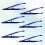 20Pcs Disposable Plastic Tweezers For And Craft Use 5