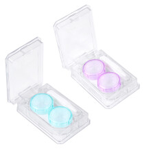 2Pcs Lens Case Storage Box For Cleaning And Organizing Lenses