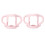 2Pcs Lightweight Infant Milk Bottle Handles 1
