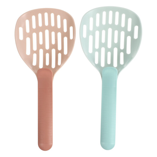 2St Kattenbak Schoonmaak Schep Plastic Kattenzand Verwijderaar 1