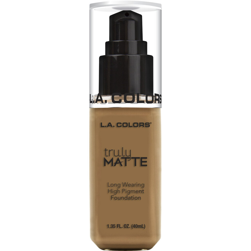 L.a. Colors La Colors Truly Matte Foundation(D0102h2cy9g)