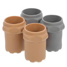 4Pcs Handheld Microphone Rod Case With Anti-Drop Ring Ktv Accessory