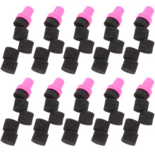 10Pcs Sponge Stamper Manicure Block For Nail Art Gradient Polish Tool
