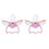 2Pcs Silicone Pacifier For Sleep Soother Pink 4