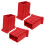 4Pcs Rubber Ladder Feet Cover Replacement Pad Bumper Accessory 2