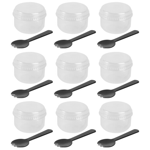 50 Sets Baking Pudding Cups High Temperature Resistant