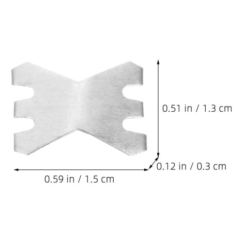100Pcs Reusable Bandage Clips Compact Fasteners For Secure Hold 2