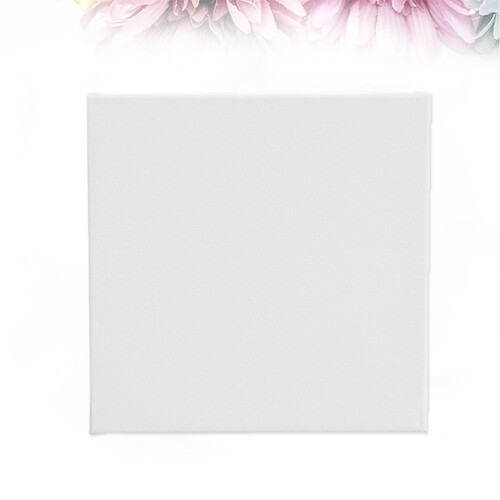 Square Blank Oil Painting Frame 30X30Cm White 1