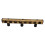 Durable Gold Wall Mounted Wine Rack with 8 Slots for Red Wine Display 11