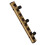 Durable Gold Wall Mounted Wine Rack with 8 Slots for Red Wine Display 7