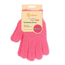 Evridwear Peelinghandschuhe für Dusche, tote Haut sanft entfernen, kein Irritation, mit Aufhängeschlaufe