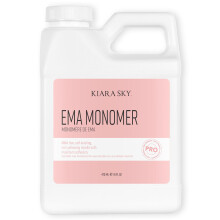 Kiara Sky EMA Monomer - Professional Acrylic Nail Liquid, 16 oz, MMA- and HEMA-Free, Cruelty-Free, KSM