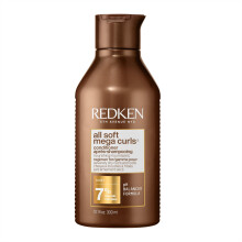 Kondicionr Redken All Soft Mega Curls | Pro extrmne such vlasy | Pro kudrnat a kudrnat vlasy | Vyivuje a zjemnuje silne such vlasy | S Aloe Ve