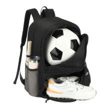 Soccer Bags for Boys Basketball Bag Backpack Large Capacity Waterproof Bookbag Ergonomic Anti-Odor Shoe Compartment